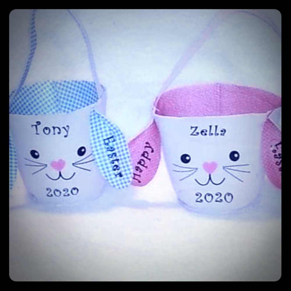 Customized Easter baskets
